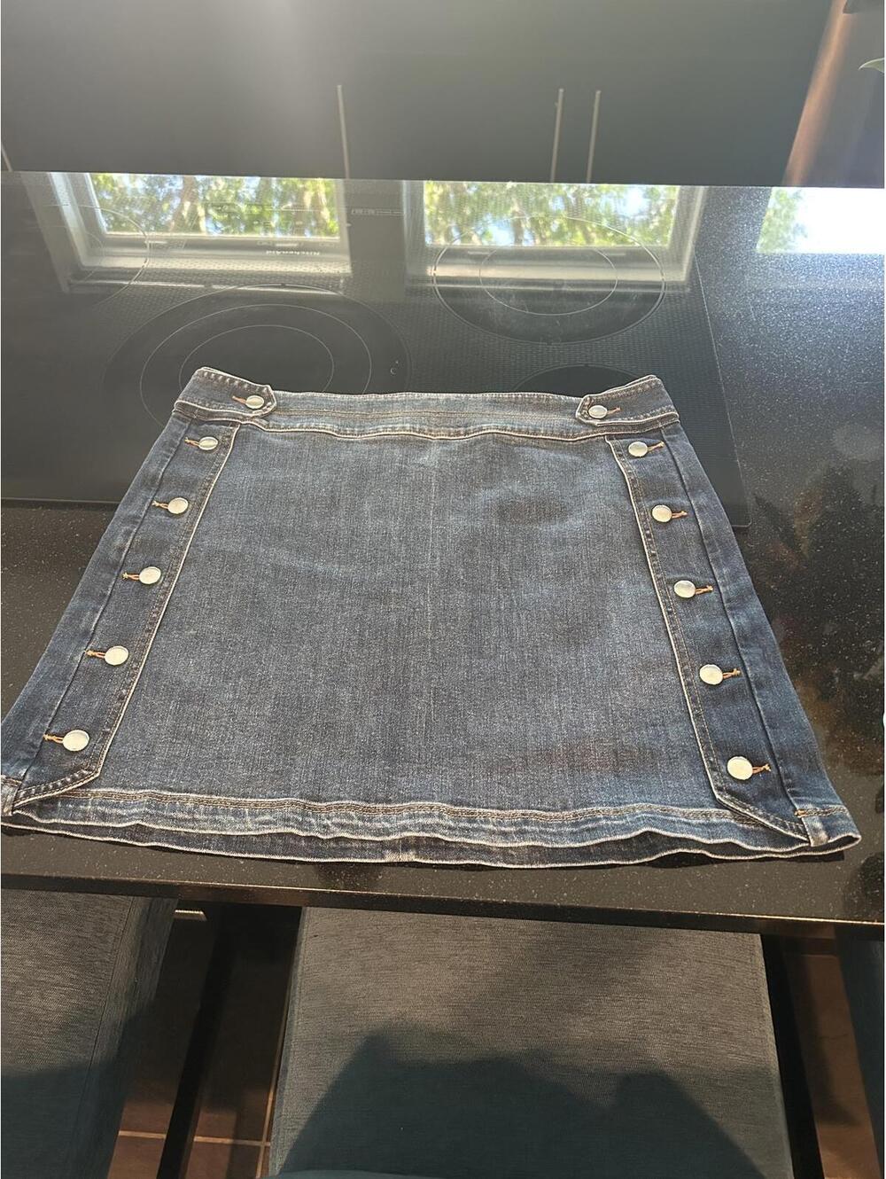 Trendy Denim Mini Skirt by INC - Size 12